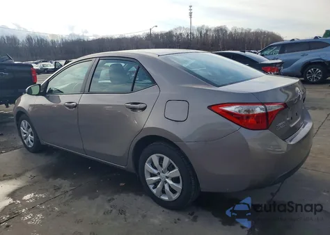 2014 Toyota Corolla L from USA, damaged, VIN 2T1BURHE2EC107095